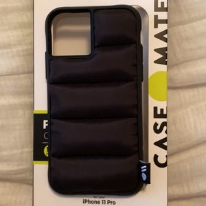 Puffer iPhone case NEVER USED